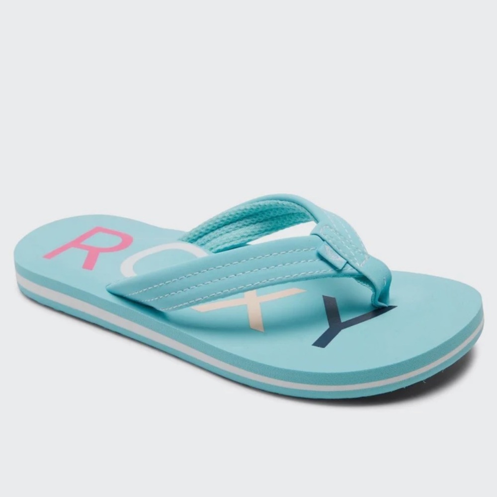 Roxy Girls Vista Flip Flops Sandals Size 1 NEW - Picture 2 of 10